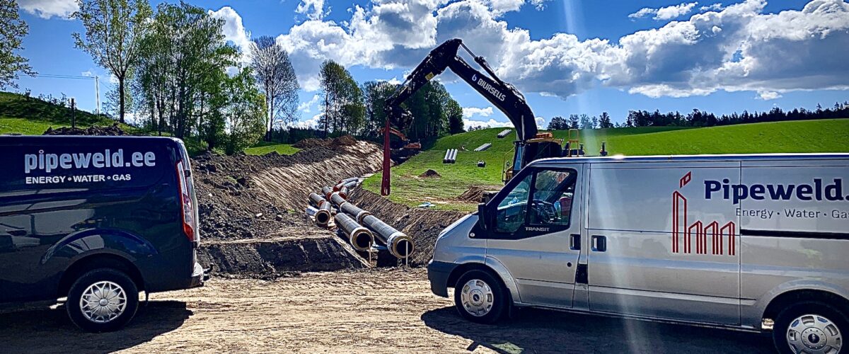 Industrial pipework and expertise in welding
