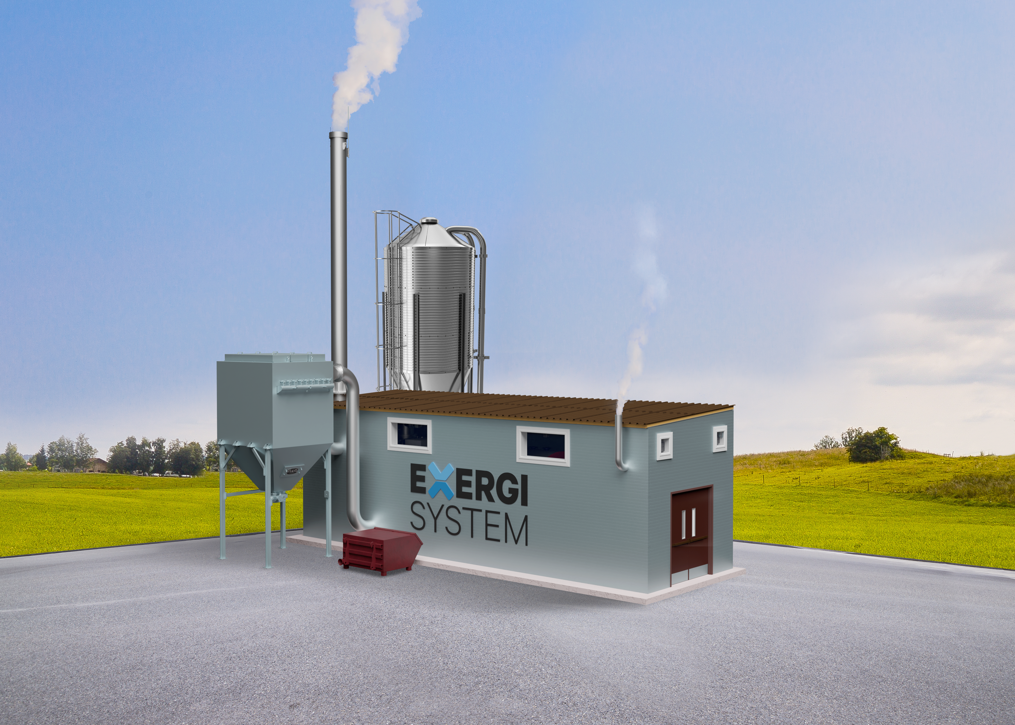 Modular biofuel boiler 