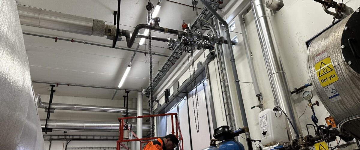 Pipe Welding and Modular Steam Plants