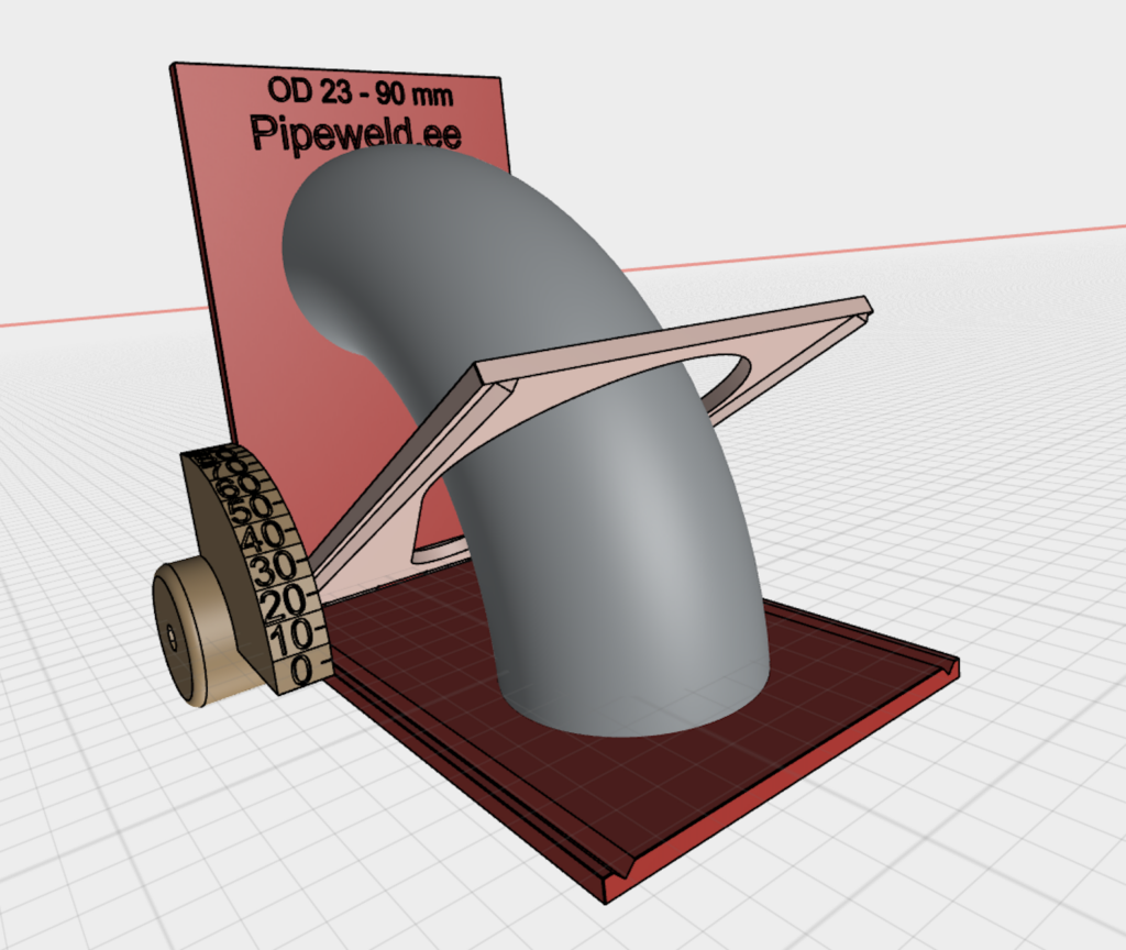 3D Model of the Elbow Cutting Jig